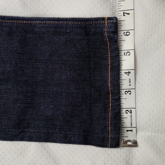 NUDIE BUTTON GRIM TIM ORGANIC DRY NAVY JEAN - Picture 12 of 14